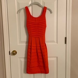 Anthropologie Eva Franco Dress in Orange, Size 2P